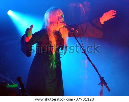 New York - Sept 28: Singer Karin Dreijer Andersson (Fever Ray) Performs ...