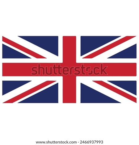 (UK) Flag Vector Design| Eps File , United Kingdom Flag 