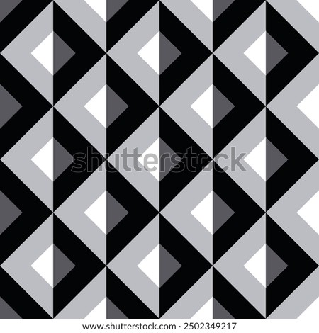 Design Abstract Geometric. Seamless Vector Pattern.