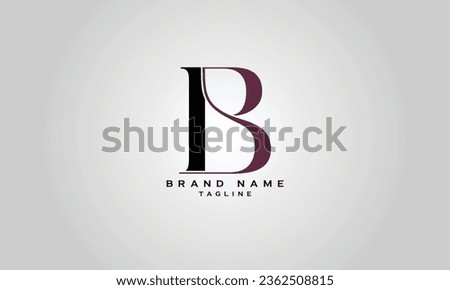 IBS, ISB, BIS, BSI, SBI, SIB,BPS, BSP, PBS, PSB, SPB, SBP, BS, SB, IB, BI, B, Abstract initial monogram letter alphabet logo design