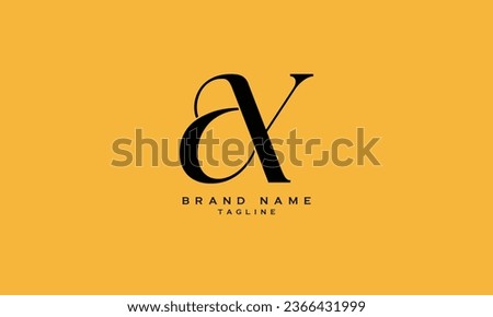 ACX, AXC, CAX, CXA, XCA, XAC, AJX, AXJ, JAX, JXA, XJA, XAJ, AX,XA, JX, XJ, AY, YA, Abstract initial monogram letter alphabet logo design