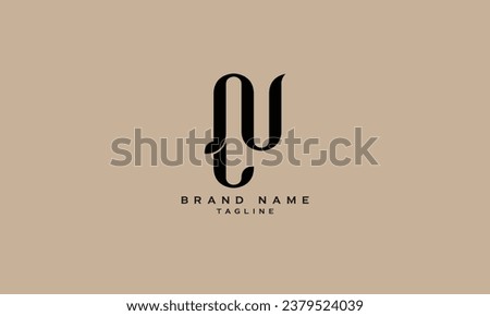 ENU, EUN, NEU, NUE, UNE, UEN, EN, NE, Abstract initial monogram letter alphabet logo design