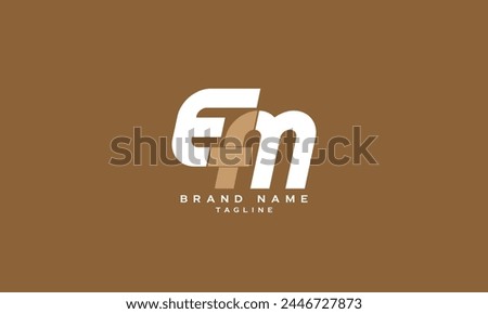 EFM, EMF, FEM, FME, MFE, MEF, EFN, ENF, FEN, FNE, NFE, NEF, Abstract initial monogram letter alphabet logo design