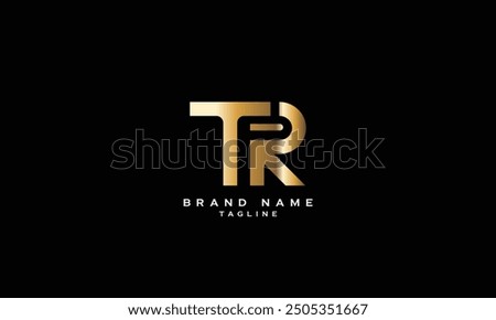 TPR, TRP, PTR, PRT, RPT, RTP, Abstract initial monogram letter alphabet logo design