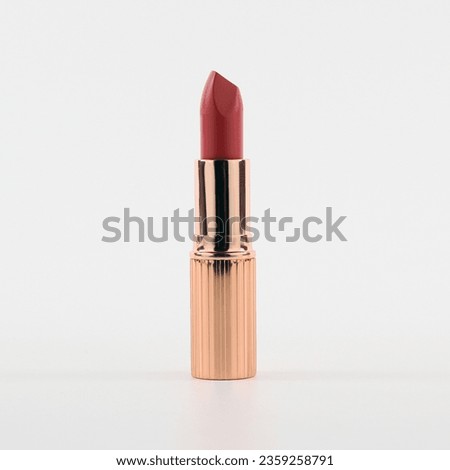 Similar – Foto Bild Roter Lippenstift Make-up Schönheit Muster auf rosa Hintergrund