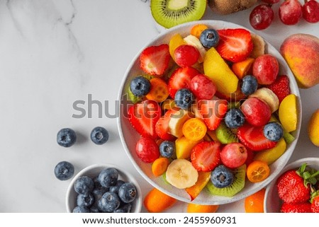 Similar – Image, Stock Photo grapes fruit Delicious