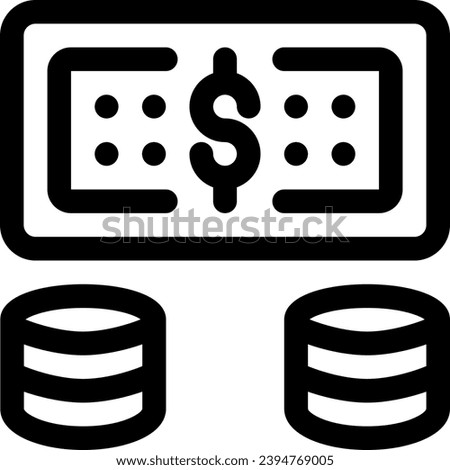 this icon or logo payment icon or other where it explains the means of payment, bill payments after online shopping, cash for payment etc and be used for web, 
application and logo design