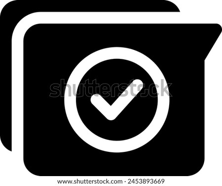 this icon or logo rating validation icon or other where everything related to kind of rating validation and others or design application software