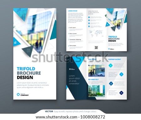 creative folded brochures download free vector art stock graphics