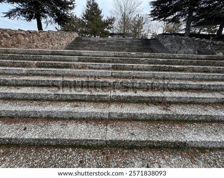 Similar – Foto Bild Treppen, nach oben Moos