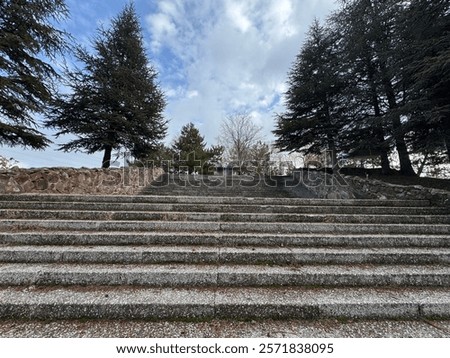 Similar – Foto Bild Treppen, nach oben Moos