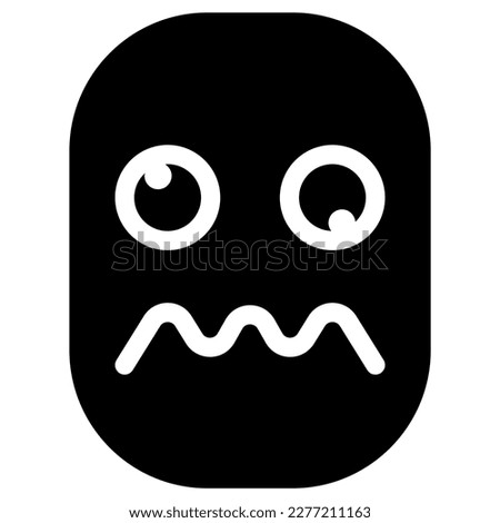 Dizzy face icon vector illustration graphic design