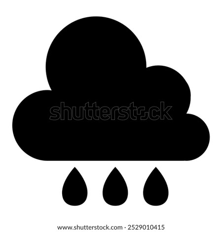 Raining icon vector illustration graphic design