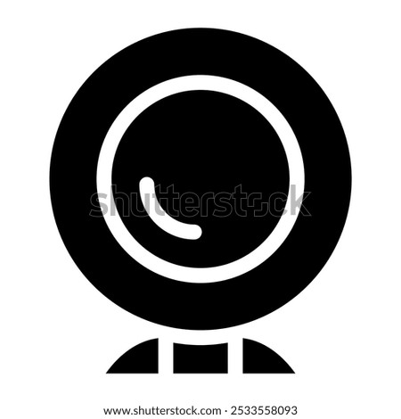 CCTV, Webcam icon vector illustration graphic design