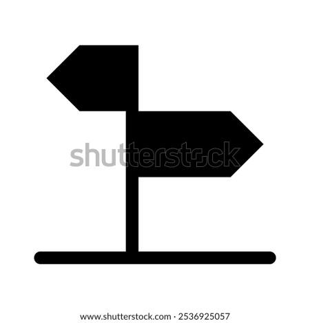 direction sign icon vector illustration graphic design