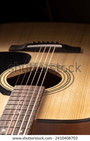 Similar – Foto Bild Nahaufnahme Gitarrensaiten