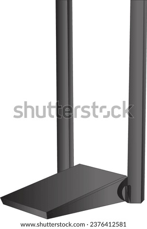 Wi-Fi Router Vector Illustration Eps