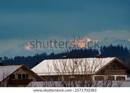 Similar – Foto Bild Ausblick im Allgäu