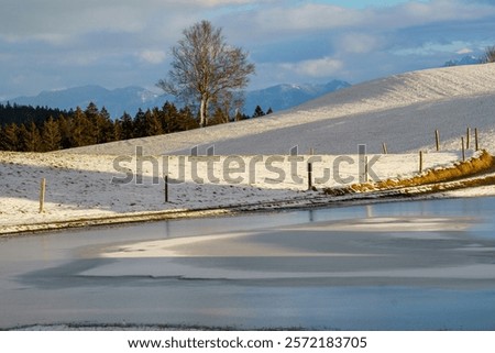 Similar – Foto Bild Ausblick im Allgäu