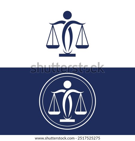   law firm logo justice scales lawyer logo attorney at law logo pencil law logo
