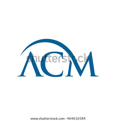 ACM initial logo