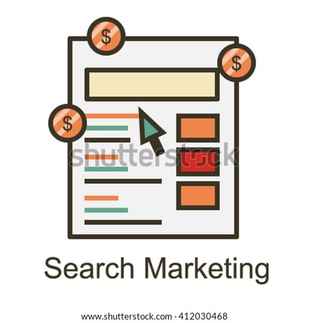 Search Marketing Icon