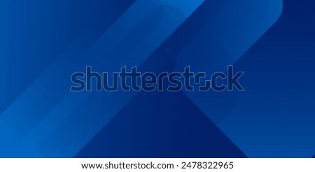 Abstract blue background with glowing geometric lines. Modern blue gradient square shape design. Futuristic technology concept. Suit for brochure, corporate, website, poster, banner, cover modern