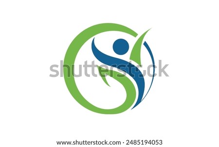 Health People Logo Icon Vector Free Vector