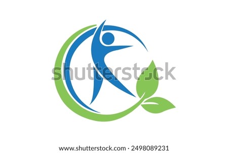 Wellness Health And Pharmacy Logo Design Concept Vector Template. Pro Vector