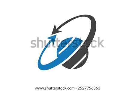 planet logo icon design template vector pro Vector logo