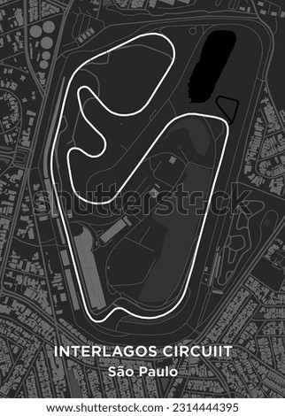 The Autódromo José Carlos Pace, better known as Interlagos, is a 4.309 km (2.677 mi) motorsport circuit located in the city of São Paulo, Brazil 