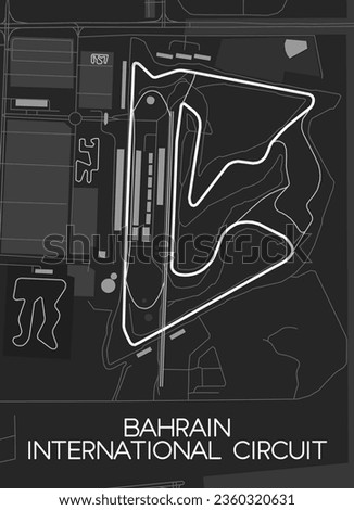 Bahrain International Circuit Track Map