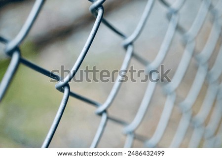 Similar – Image, Stock Photo Chain links on a bridge railing over a canal