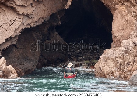 Similar – Image, Stock Photo water stories Paddling