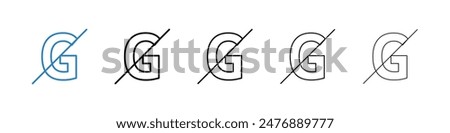 Guarani black and white vector sign black and white vector icon