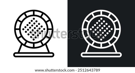 Stargate outlined icon vector collection.