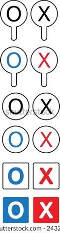 Design of an illustrated ox sign