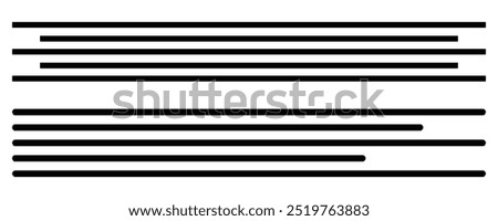 Text align icon vector set. Paragraph alignment symbol. Align icon vector illustration on white background.