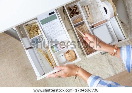 Image, Stock Photo Gold Marie I girl Laughter