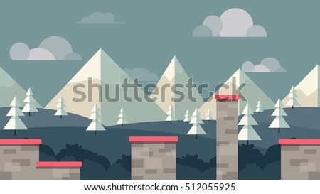 seamless background for games mobile applications and computers. Vector illustration for your design