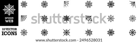 Spider Web icon Vector Logo Template Illustration Design. Vector Illustration. Vector Graphic. EPS 10