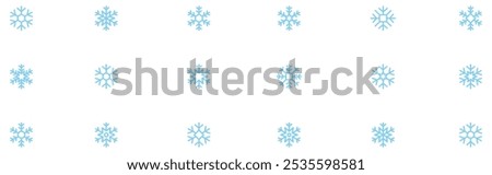 Snowflakes icon set. Snow sign. Snowflakes template. Snowflake winter. Snowflakes icons. Winter icon. Snowflake collection. Vector Illustration. Vector Graphic. EPS 10