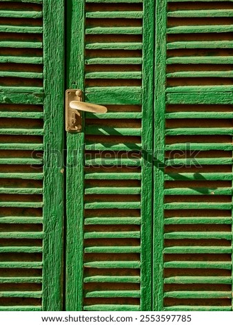 Similar – Image, Stock Photo Weathered blind Abstract