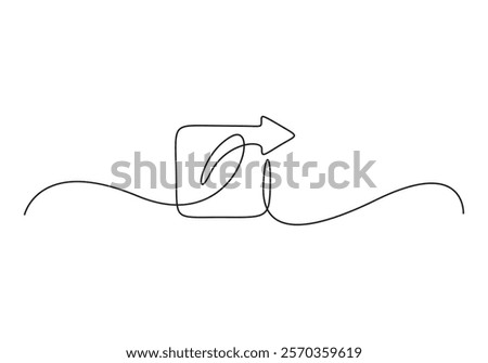 Share icon. Arrow symbol, Reply send forward icons button. Send message icon. External Link Icon. Upload icon. Connection symbol - network sharing, continuous single line drawing. Vector illustration