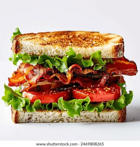 Foto Bild Ein BLT ist eine Art Sandwich