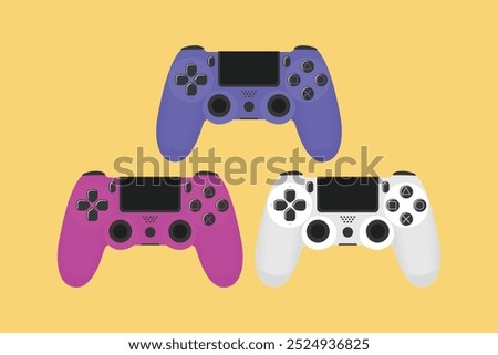 PLAYSTATION CONSOLE VECTOR,CONSOLE ELEMENT VECTOR