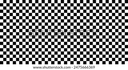 Black and white checkered pattern, Checkerboard seamless pattern