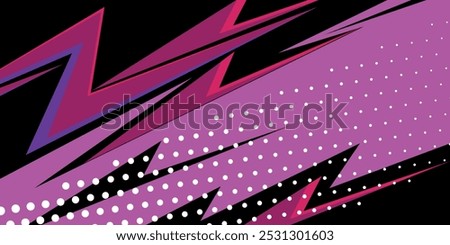 Abstract Background Sharp Lightning Shape.eps10