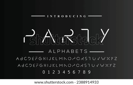Technology science font, digital cyber alphabet made future space design, Latin lowercase letters A, B, C, D, E, F, G, H, I, J, K, L, M, N, O, P, Q, R, S, T, U, V, W, X, Y, Z and Arab numerals 0, 1, 2