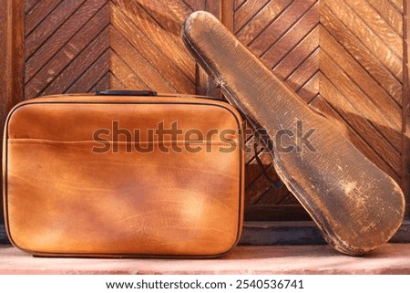 Similar – Image, Stock Photo Violin in suitcase violin